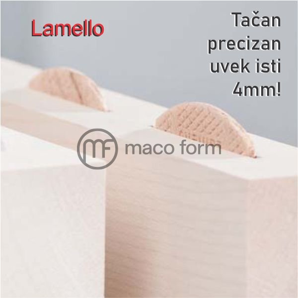 drveni keks 4 mm Lamello