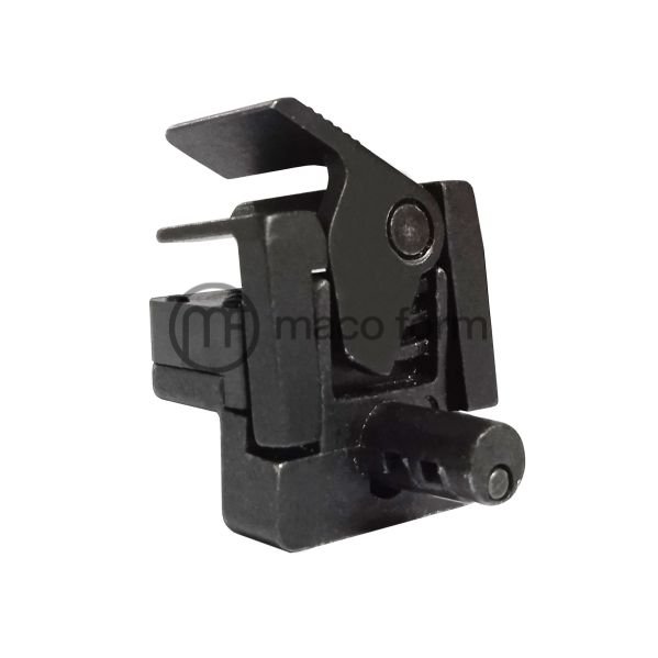 ALFA Glass Lock 2 Stop - Nosač za staklenu policu debljine 6, 8 i 10 mm, crna