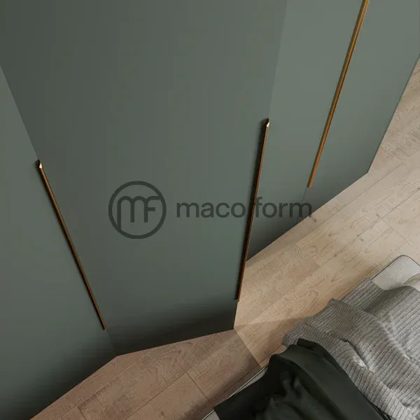 HEXA, L-796mm, bruseno zlato